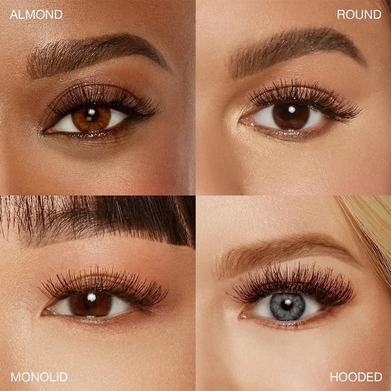 Ardell - Naked Trios Kit - Application cils sur cils pour le volume et la longueur - Jusqu'à 3 jours de tenue Kit trios nus