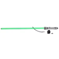 Star Wars The Black Series Kit Fisto Force FX Lightsaber with LEDs and Sound Effects, Collectible Roleplay Item with Removable Blade