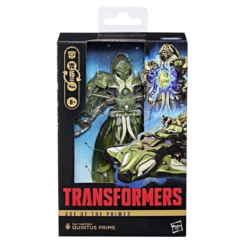 Transformers Age of the Primes Deluxe Class The Thirteen Quintus Prime Action Figure