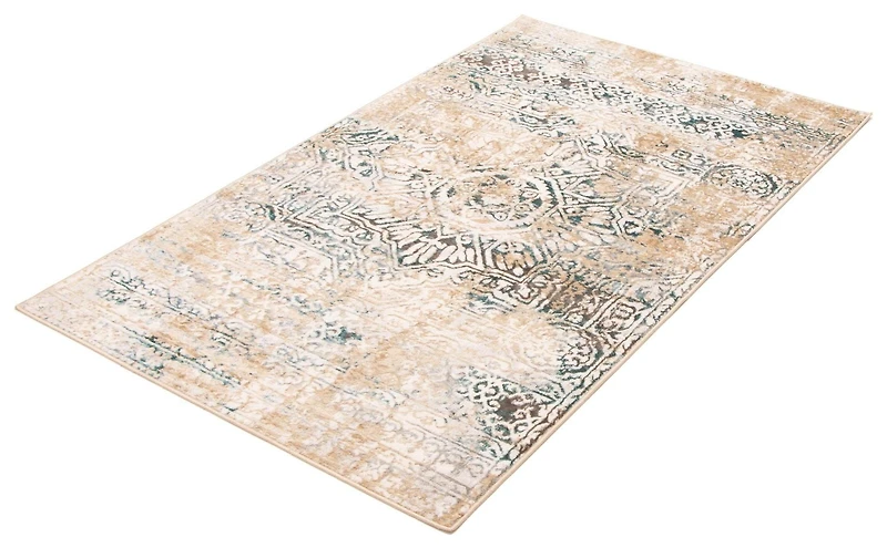 ECARPET Zoe Traditional Area Rug for living room, bedroom, dining room, entrance, hallway and more.