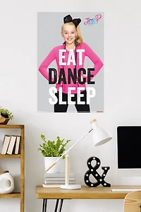 Nickelodeon JoJo Siwa - Eat Dance Sleep Wall Poster, 22.375" x 34"