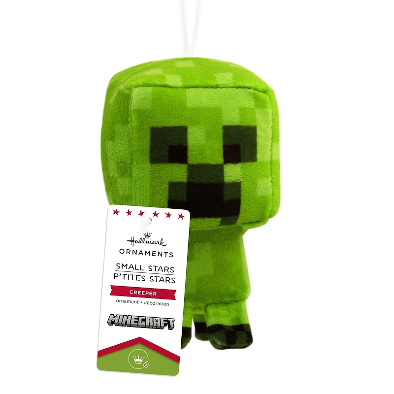 Décoration Hallmark de Noël, « Creeper », Minecraft, en peluche