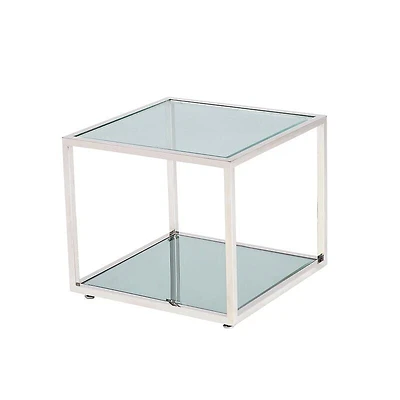 End Table Silver Base