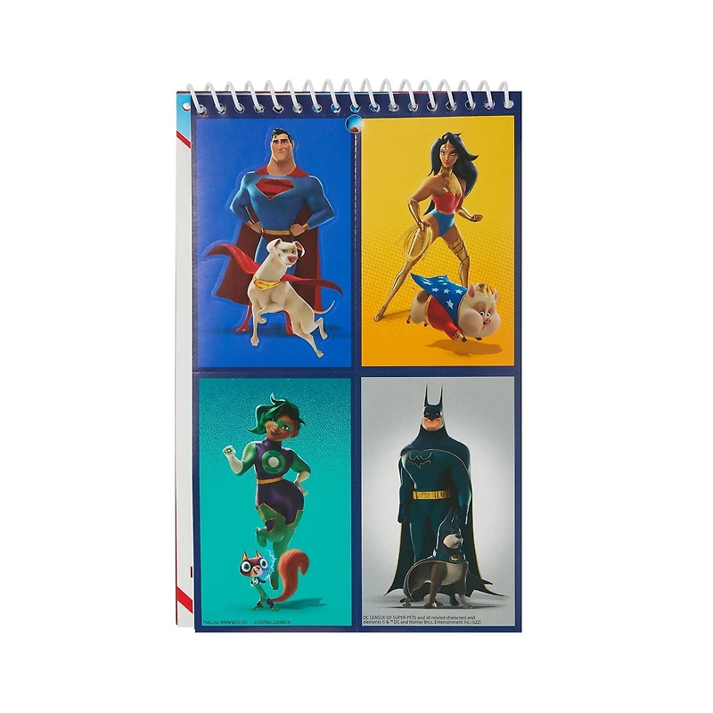 DC Super Hero Pets Tear & Share Sticker and Activity Book