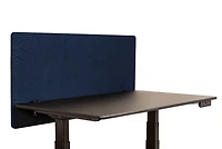 Luxor RECLAIM 48”W x 24”H Desktop Privacy Panel - Blue