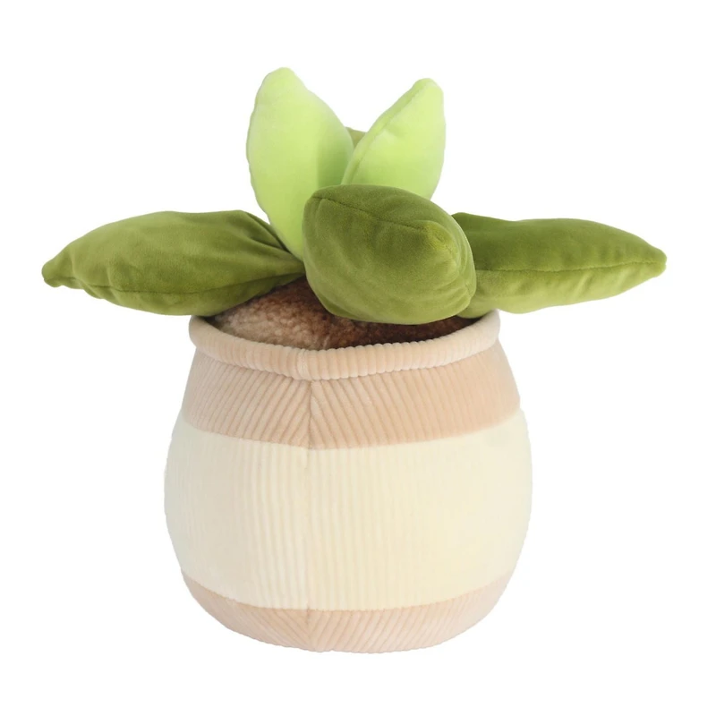 Façon de célébrer 10inch spandex plants peluche jouets -Rose et Beige