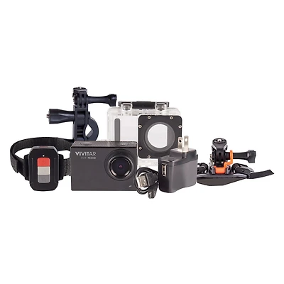 Caméscope d'action DVR794HD de Vivitar à résolution de 1080p avec connectivité Wi-Fi