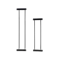 Porte-serviettes en métal Cody, Noir (Paquet de 2)
