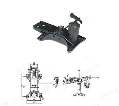 Pièces mécanismes de chaise de bureau Nicer Furniture pour l'intérieur
