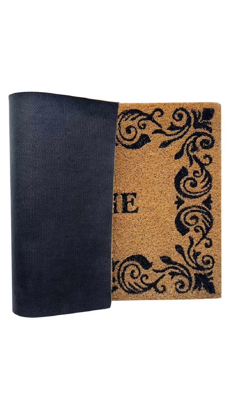 Paillasson Welcome II de Home Décor Inc. – Fibre naturelle durable, envers antidérapant