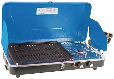 Poêle et grille de propane avec haut supérieur de World Famous