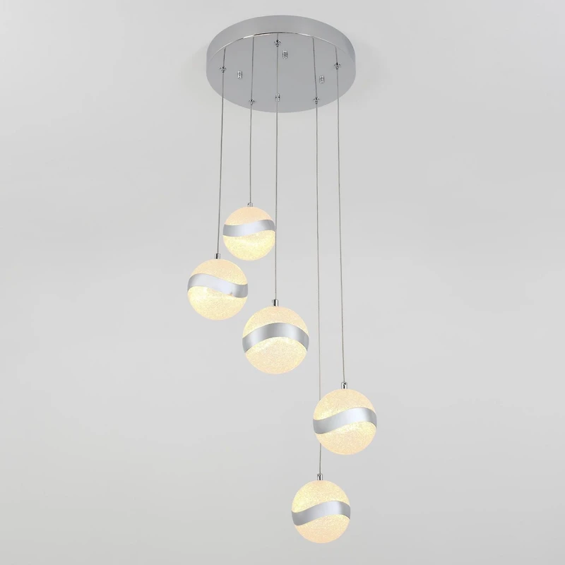 Artika luminaire Wavey à 5 lumières à DEL intégrées