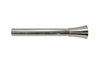 Versailles' Adjustable Indoor/Outdoor Stainless Steel Flare Finial Rod Set 84in - 150in