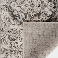 Tapis tissé brun et brun Zunthus