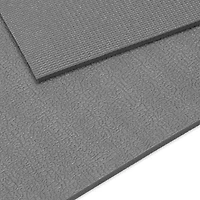 Reebok Delta tapis d'entraînement de haute densité de 5 mm, gris Conception haute densité