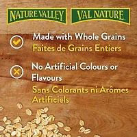 Val Nature Barres Granola, Sucrées et Salées, Saveur Caramel Salé et Chocolat, Format Économique, 6 Barres 6 barres x 35 g, 210 g