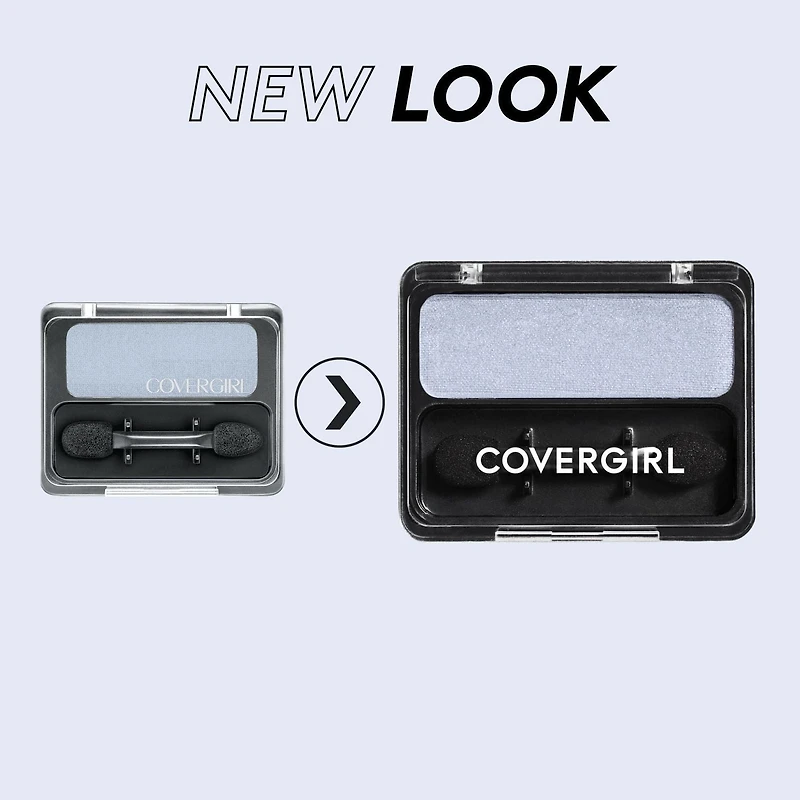 COVERGIRL Fard à paupières 1-Kit Eye Enhancers, formule soyeuse et fine, applicateur double face, 100% sans cruauté