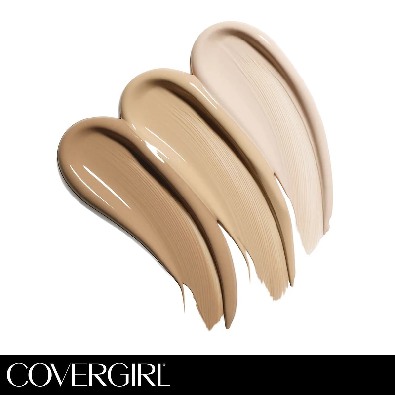 COVERGIRL TruBlend Hydrating Foundation, Dewy Finish, Lasts All Day, Lightweight, Oil-free Formula, Blurring Imperfections