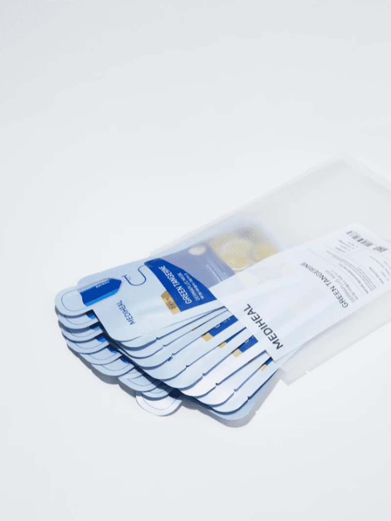 Mediheal Dermaplus Green Tangerine Mask 22ml - 1 BOX / 10 PCS