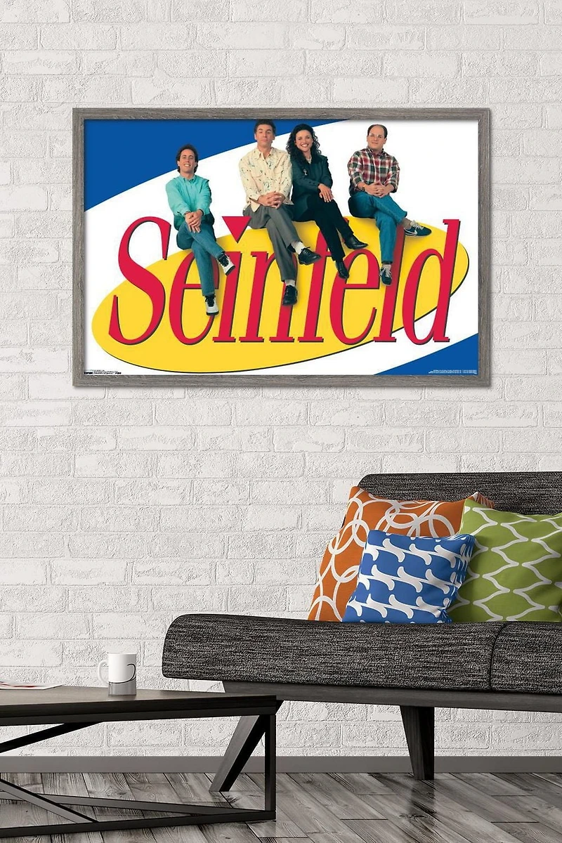 Seinfeld - Logo Wall Poster, 22.375" x 34"
