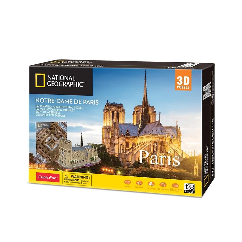 National Geographic 3D Puzzle: Notre Dame De Paris
