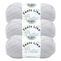Lion Brand Feels Like Butta ® Yarn #4 Medium/Worsted Yarn 100g/199m 3-Pack