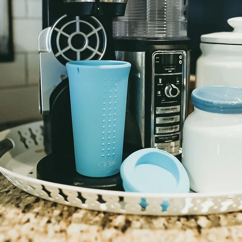 GoSili To-Go Cup, 16oz. Sky Blue