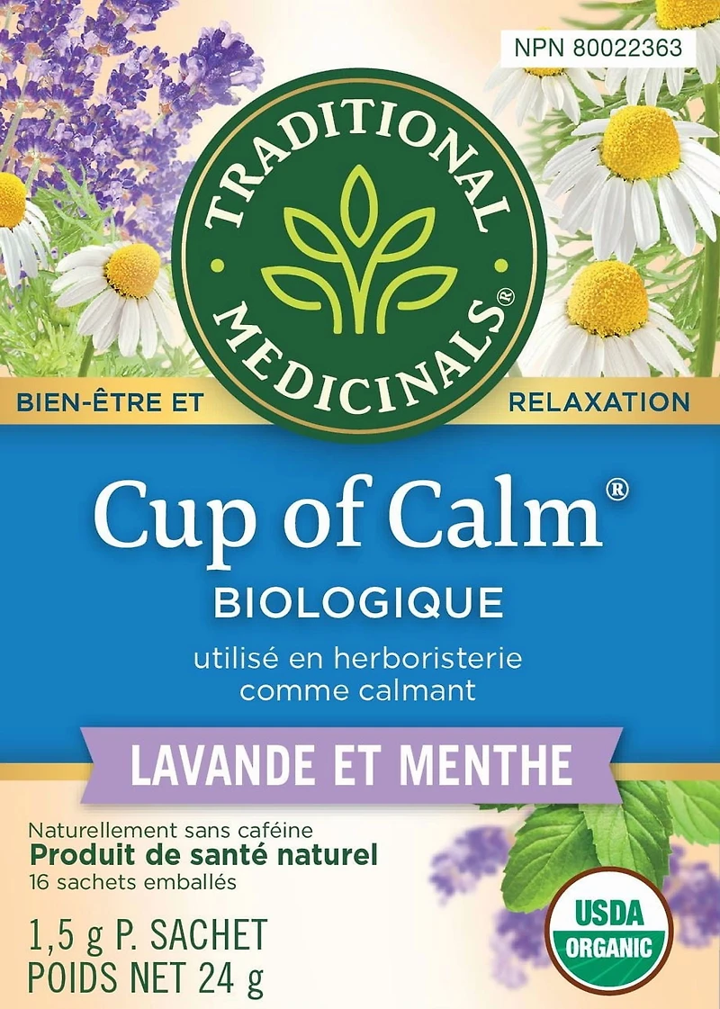 Coupe de calme des médicaments traditionnels