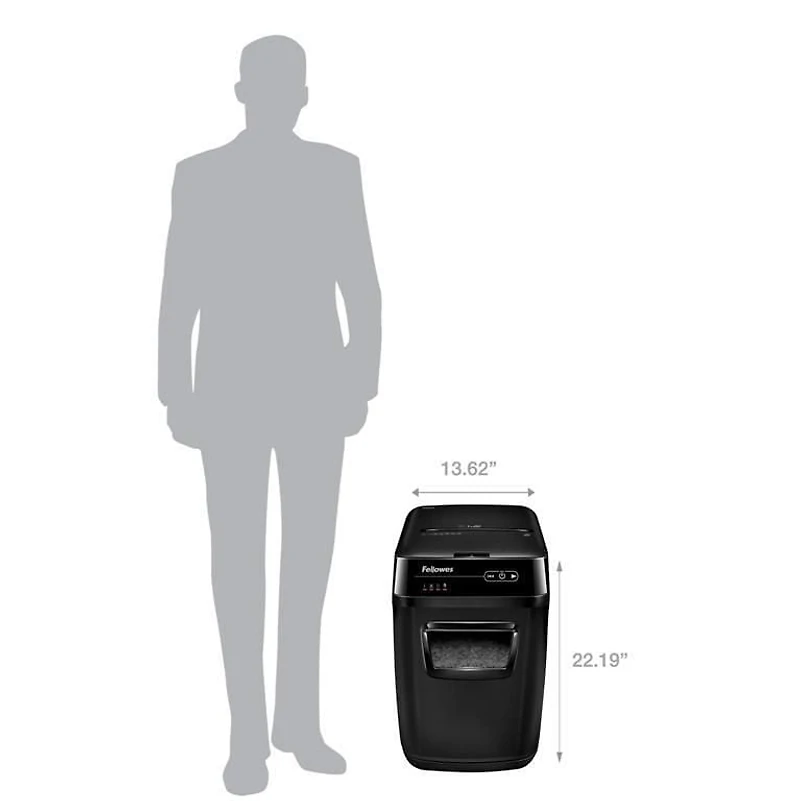 Déchiqueteuse Fellowes® AutoMax™ 200C  à alimentation automatique