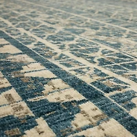 Mohawk Home Wilton Blue Polyester Area Rug
