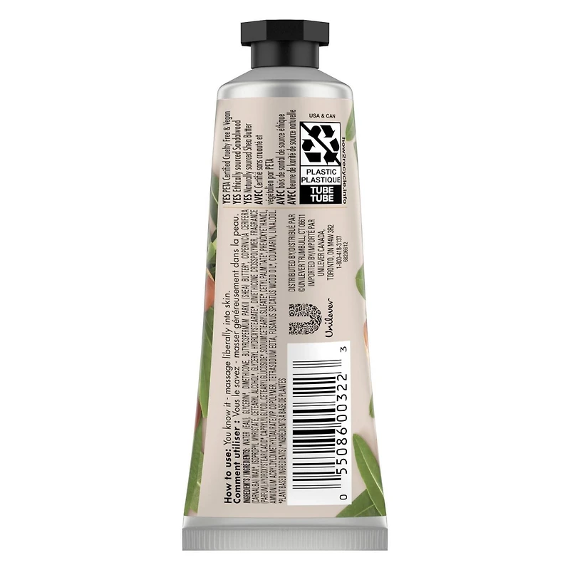 Love Beauty and Planet Shea & Sandalwood Hand Cream