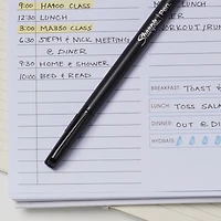 Sharpie Felt Tip Pens, Fine Point (0.4 mm), Black Ink, 4 Count