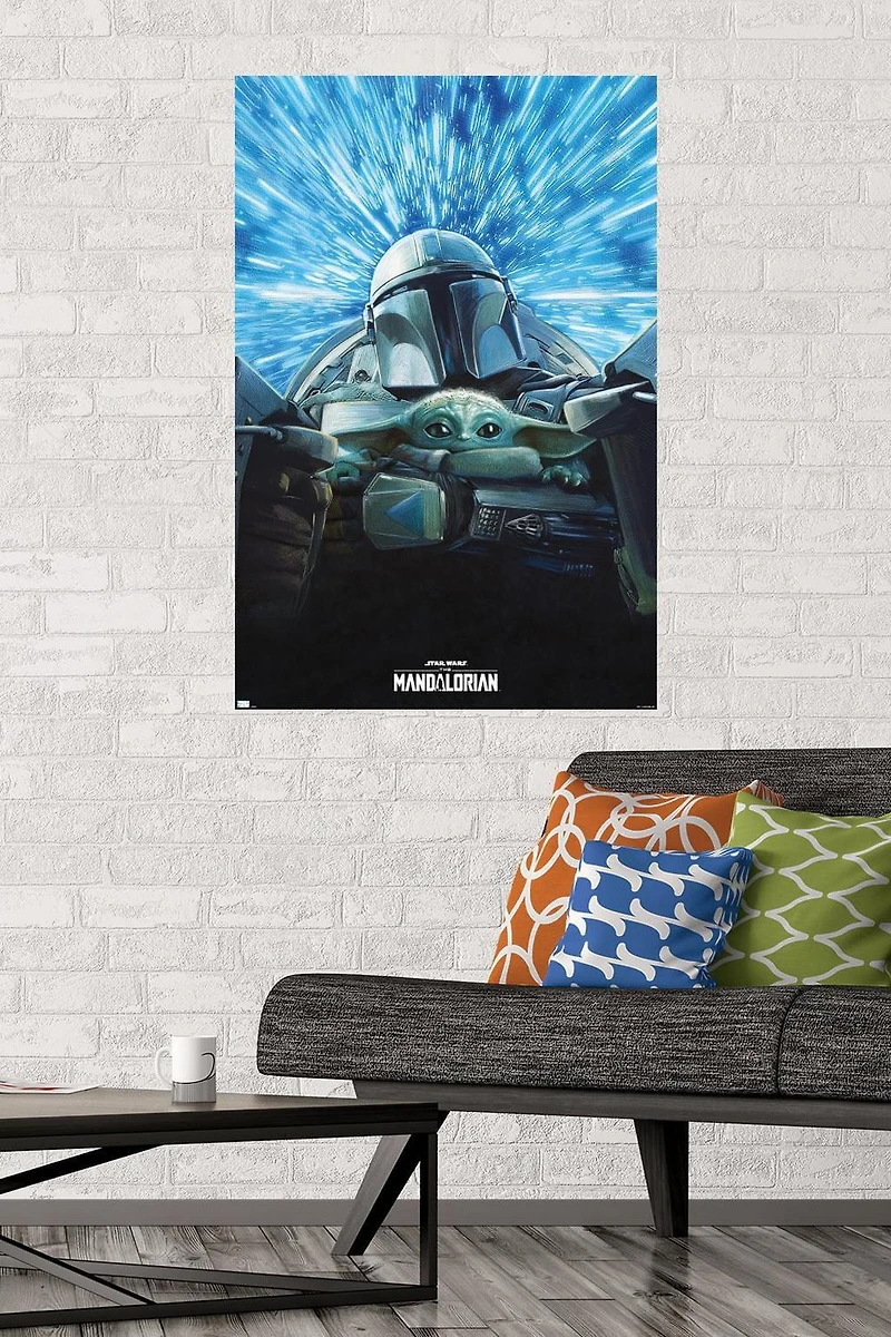 Star Wars: The Mandalorian Season 3 - Lightspeed Wall Poster, 22.375" x 34"