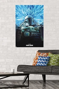Star Wars: The Mandalorian Season 3 - Lightspeed Wall Poster, 22.375" x 34"