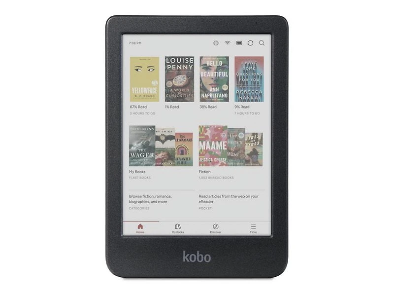 KOBO CLARA BLACK, Rakuten Kobo Clara Colour e-book reader Touchscreen 16 GB Wi-Fi Black