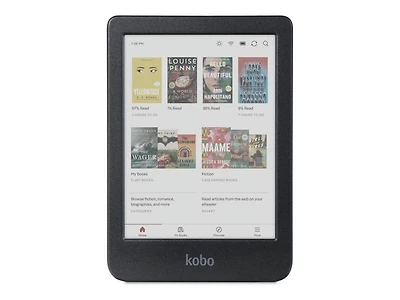 KOBO CLARA BLACK, Rakuten Kobo Clara Colour e-book reader Touchscreen 16 GB Wi-Fi Black
