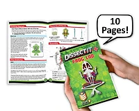 Dissect-It Simulated Synthetic Lab Dissection STEM Toy, Kids' Home Learning Science Project, Great for Young Scientists! - Frog Plus