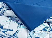 Ensemble de literie requin bleu pour enfants Your Zone