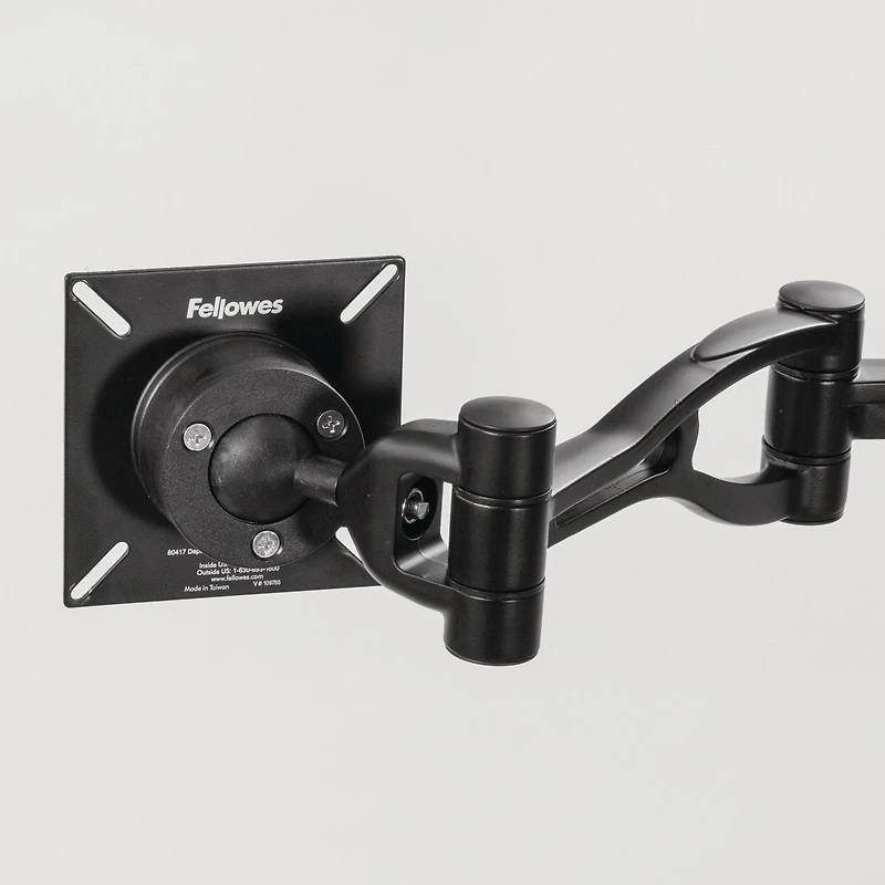Bras double support pour écran plat ajustable en profondeur Professional Series