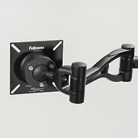 Bras double support pour écran plat ajustable en profondeur Professional Series