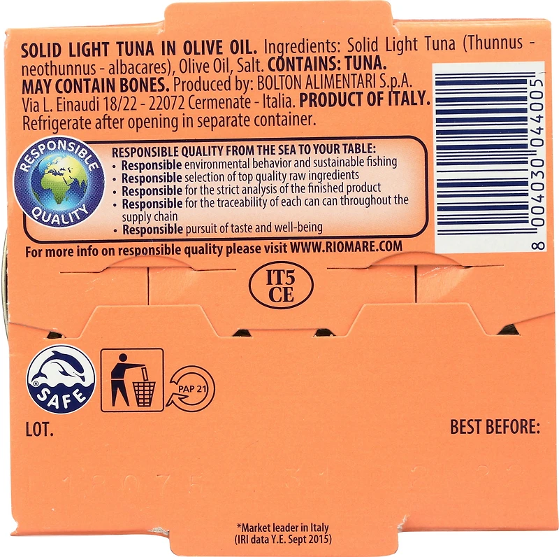 RM LT TUNAT OO MSC - FRENCH