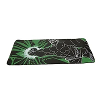 Marvel Hulk Smash 10mm Exercise Mat - 24” x 60" – Green/Black