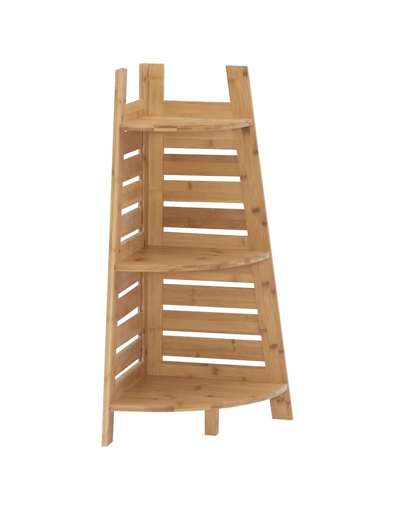 Boyd Bamboo Corner Shelf