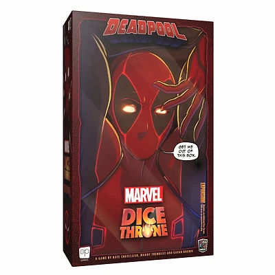 USAopoly Marvel Dice Throne: Deadpool "Deluxe" Expansion jeu de plateau