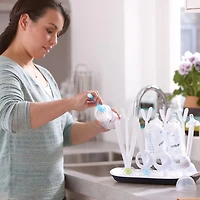 Philips Avent Baby Bottle and Nipple Brush, Grey, SCF145/18, 1 Baby bottle brush