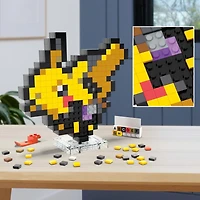 MEGA – Pokémon – Coffret de construction – Pikachu (400 pces), rétro -