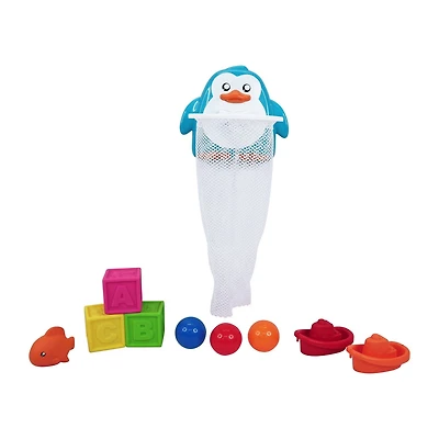 Étincelle. Créer. Imaginer. Ensemble de jouets d'activités de bain, 10 pièces