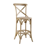 Tabouret de comptoir gris délavé Hattie