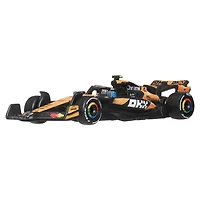 Hot Wheels 1:64 Scale Premium Die-Cast Formula 1 Collectible Toy Race Car, McLaren Formula 1 Team - Driver 2