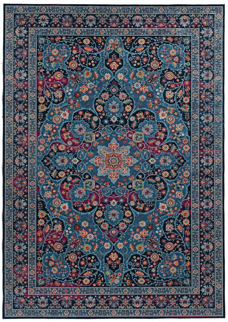 Emerald Canton Ivory & Thistle 5' x 7' Area Rug